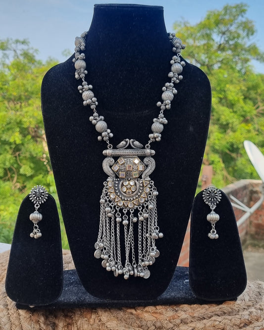 Banjara Oxidised Necklace Set