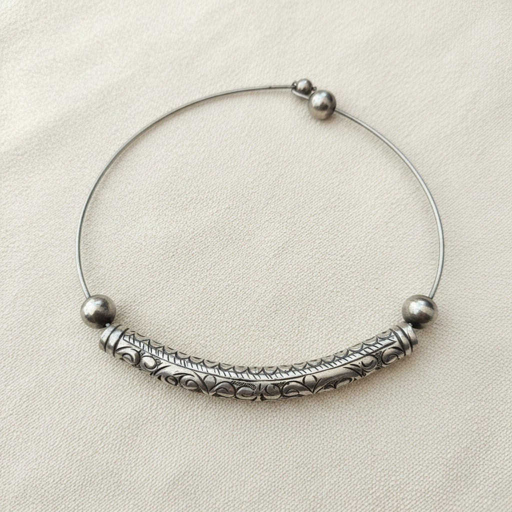 Silver Handcrafted Hasli
