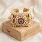 Pachi Kundan Pearl Statement Handcuff