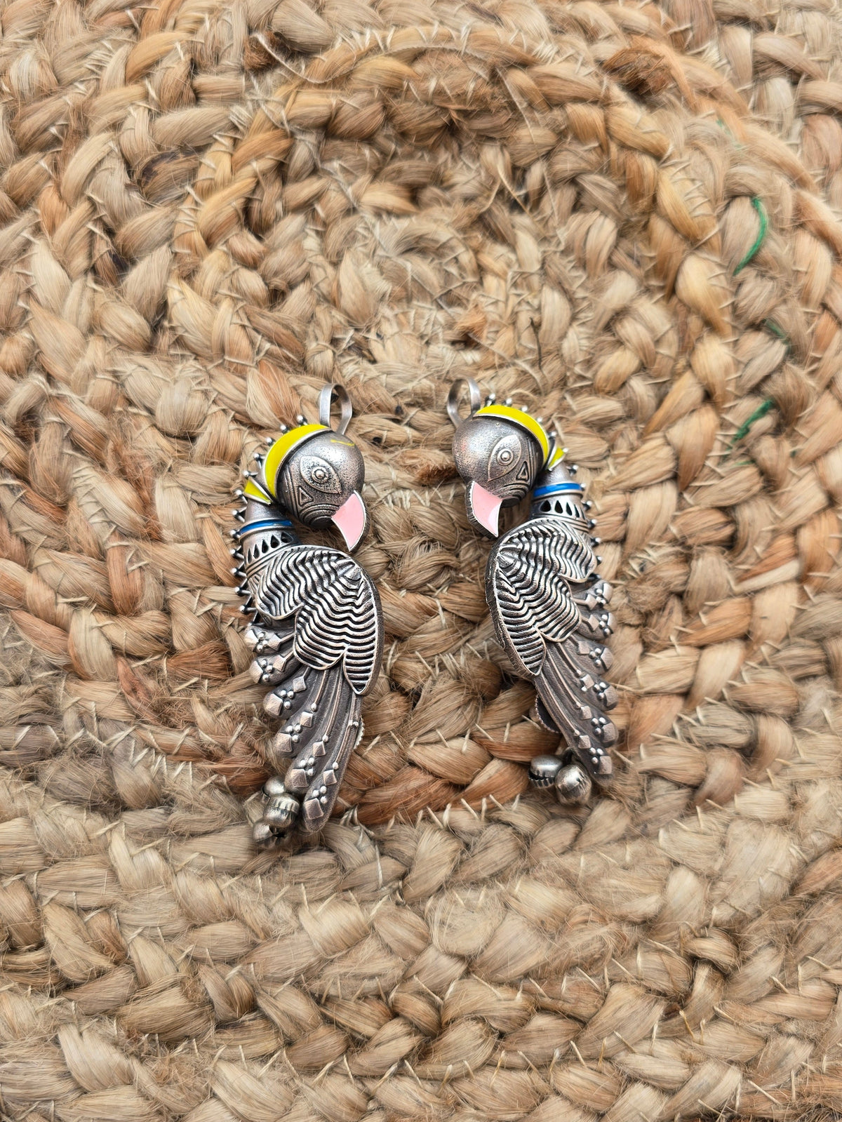 Peacock Tribal Earcuffs