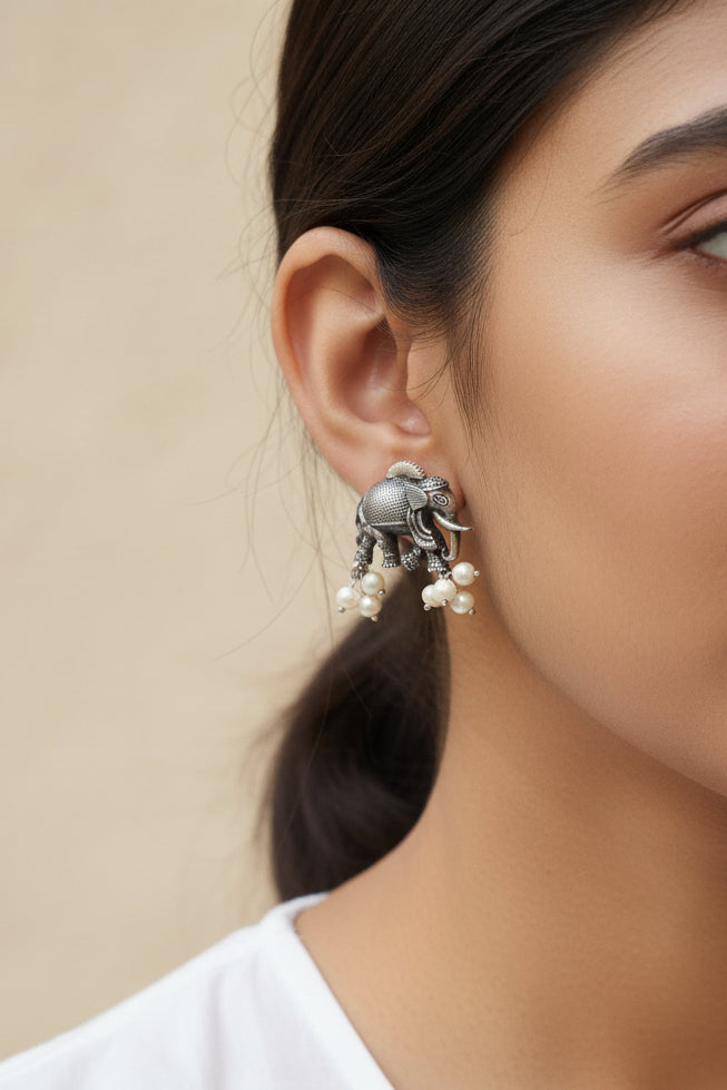 Gaj Brass Earrings