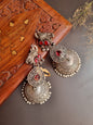 Mayur Brass Stone Jhumka