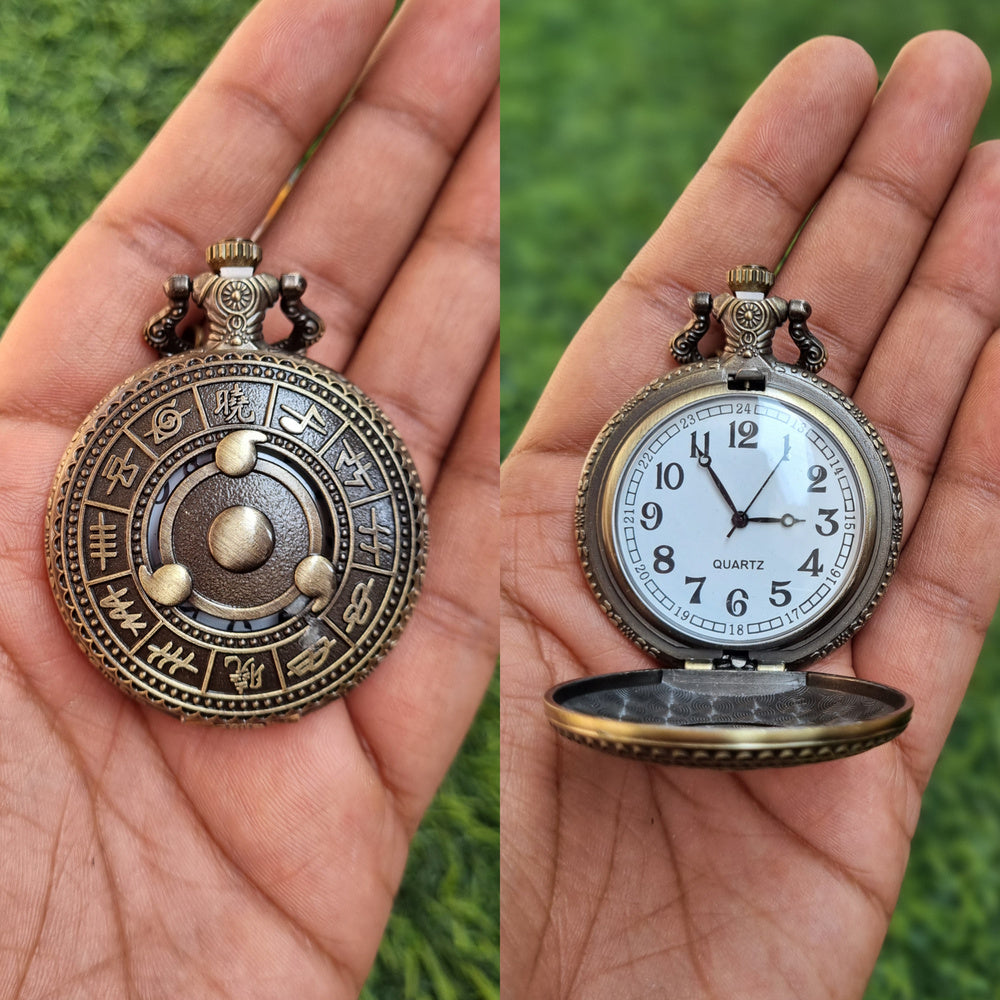 Naruto Antique Watch Keychain