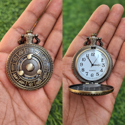 Naruto Antique Watch Keychain