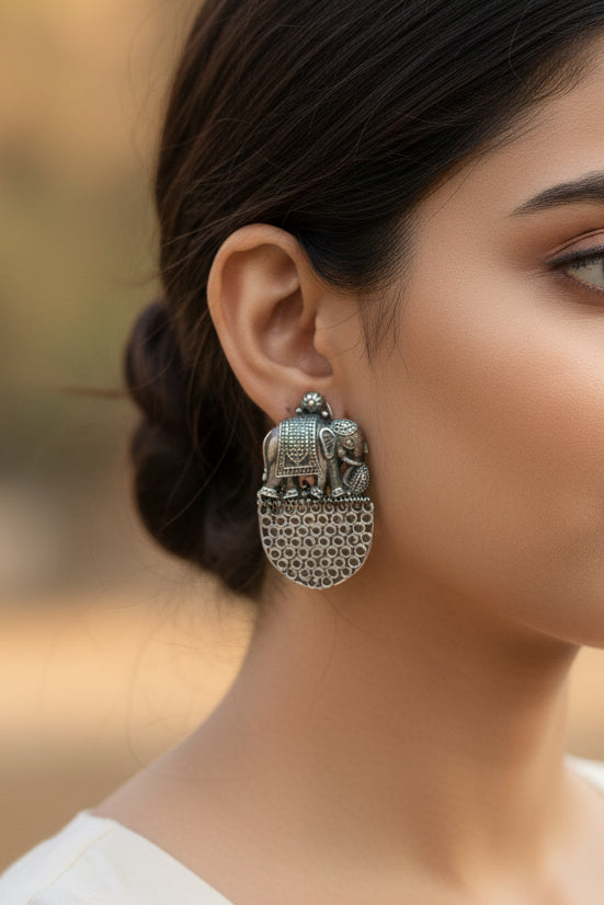 Gaj Brass Earrings