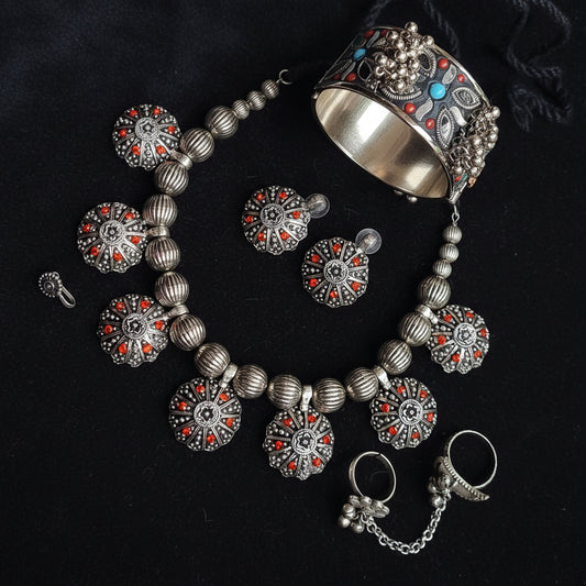 Navratri Jewellery Combo Set
