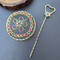 Kundan Hair Bun Cage Accessory