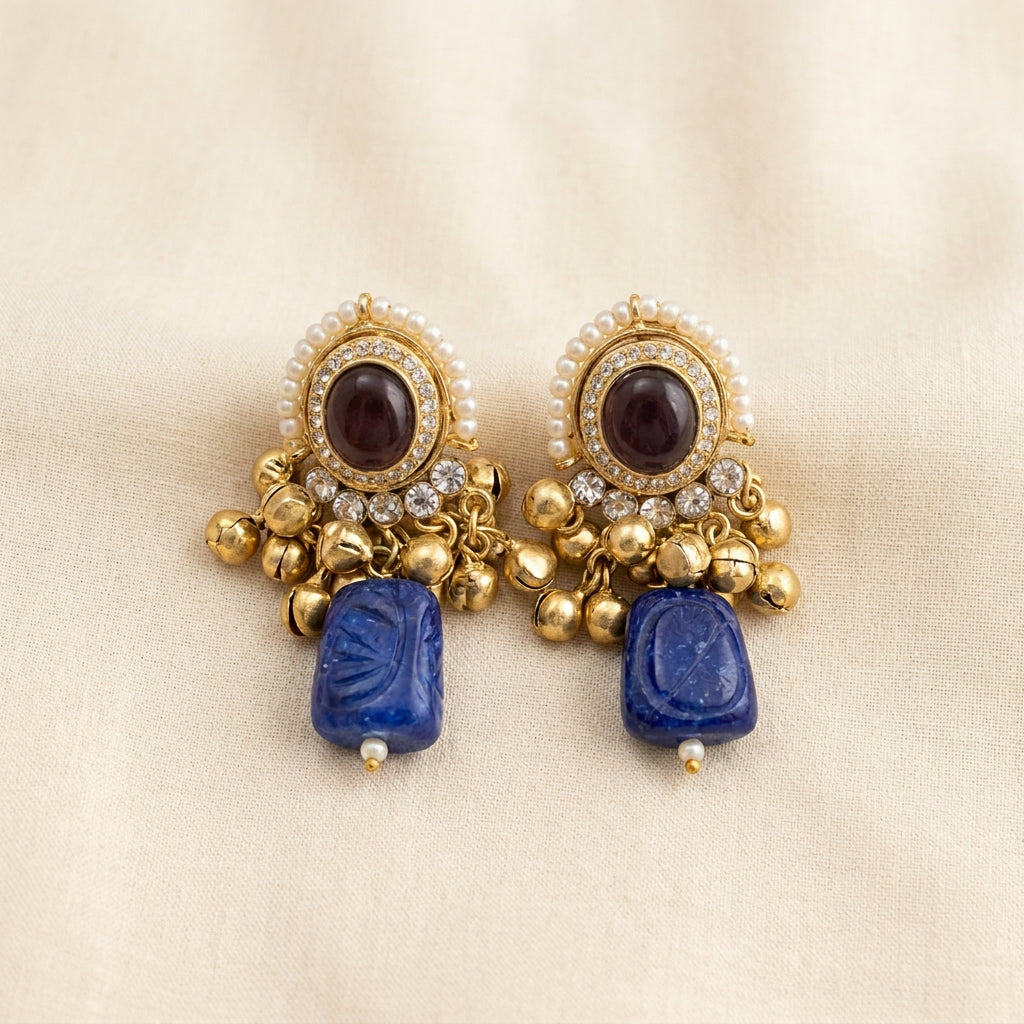 Pachi Kundan Fusion Choker
