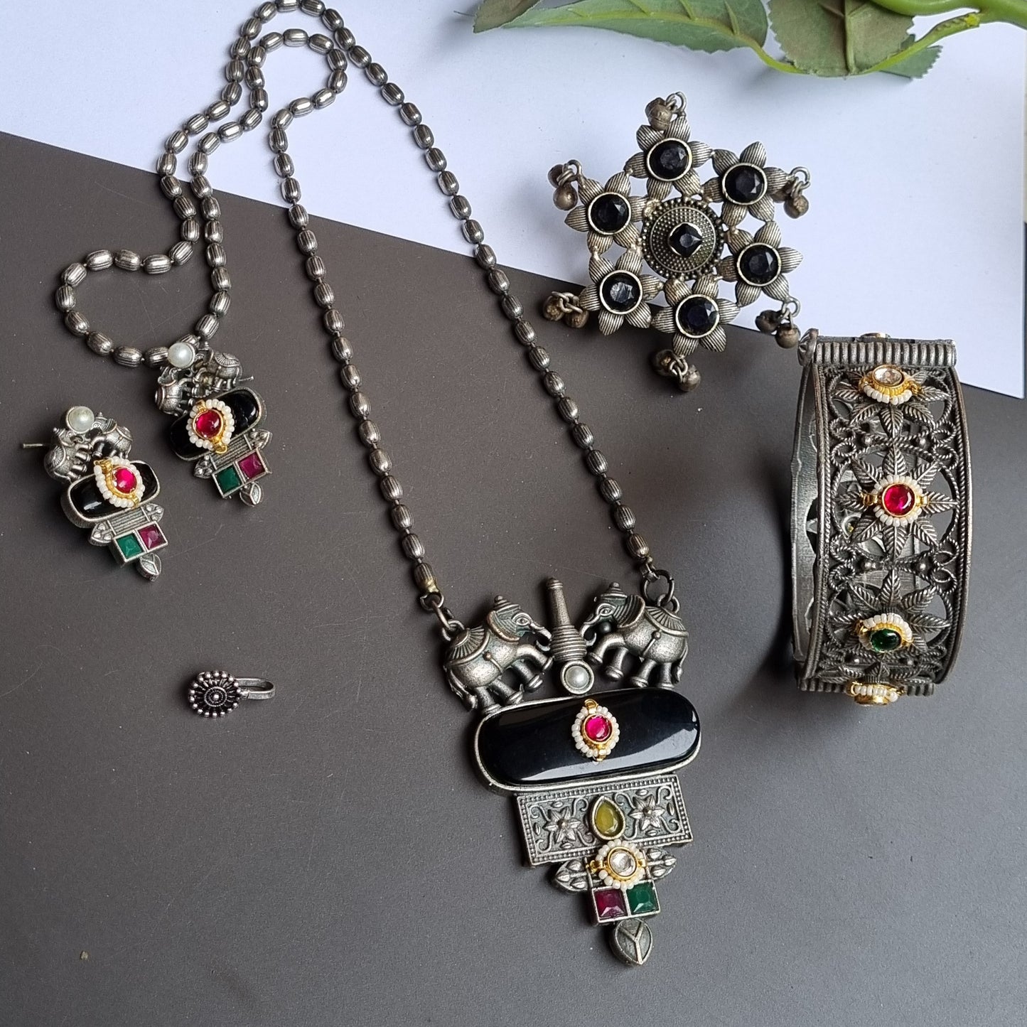 Navratri Jewellery Combo Set
