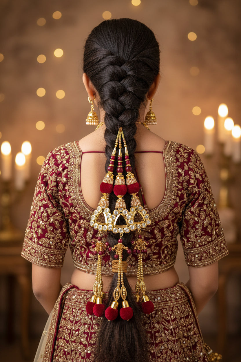 Bridal Parandi - Hair Accessories