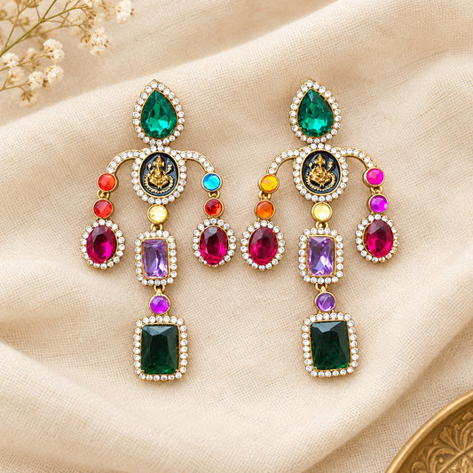 Radhika Stone Earrings