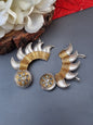 Dual tone fusion Brass Earcuff