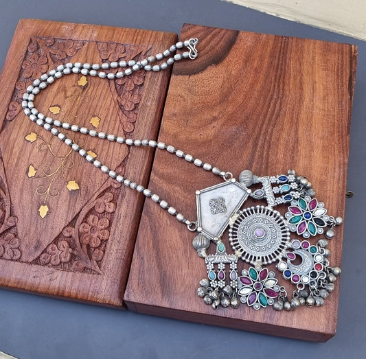 Fusion Brass Long necklace