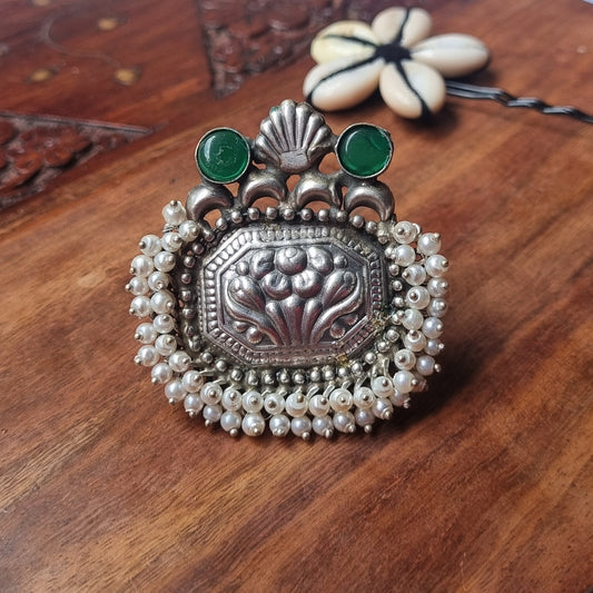 Statement Pearl Ring