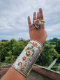 Pachi Kundan Fusion Handcuff