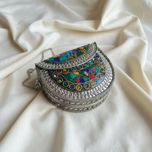 Silver Multi Mini Bag