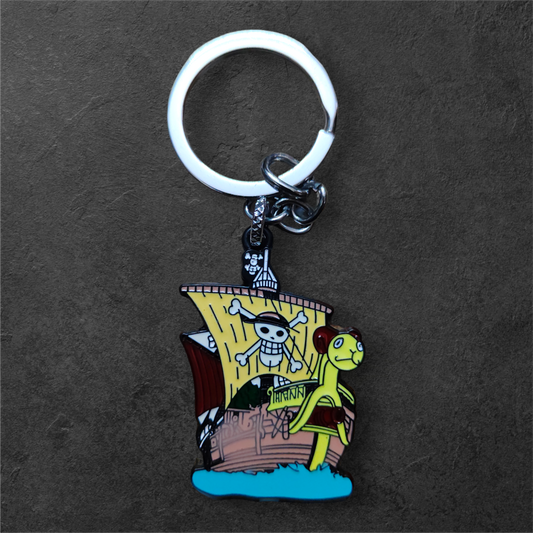 One-piece keychain