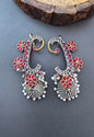 Dual tone Stone Earcuff