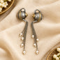 Cattle dual tone Brass Earrings