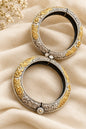 Dual tone Brass Kada- Single piece Price