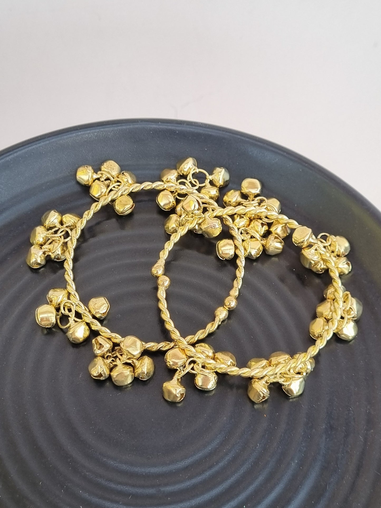 Golden Ghunghru Bangles