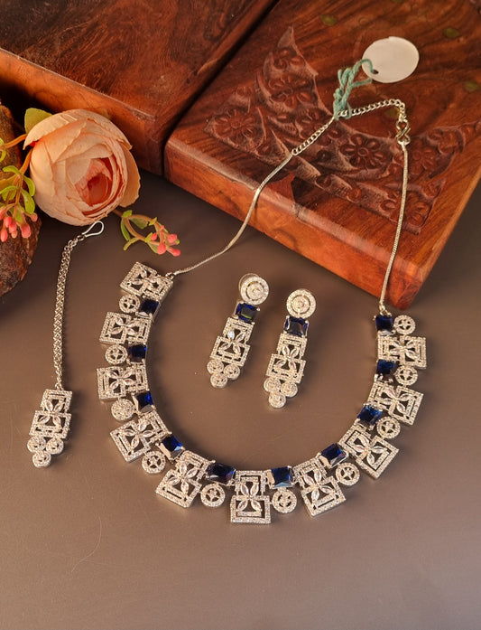 AD choker set- Blue