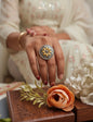 Dual tone oxidised Ring