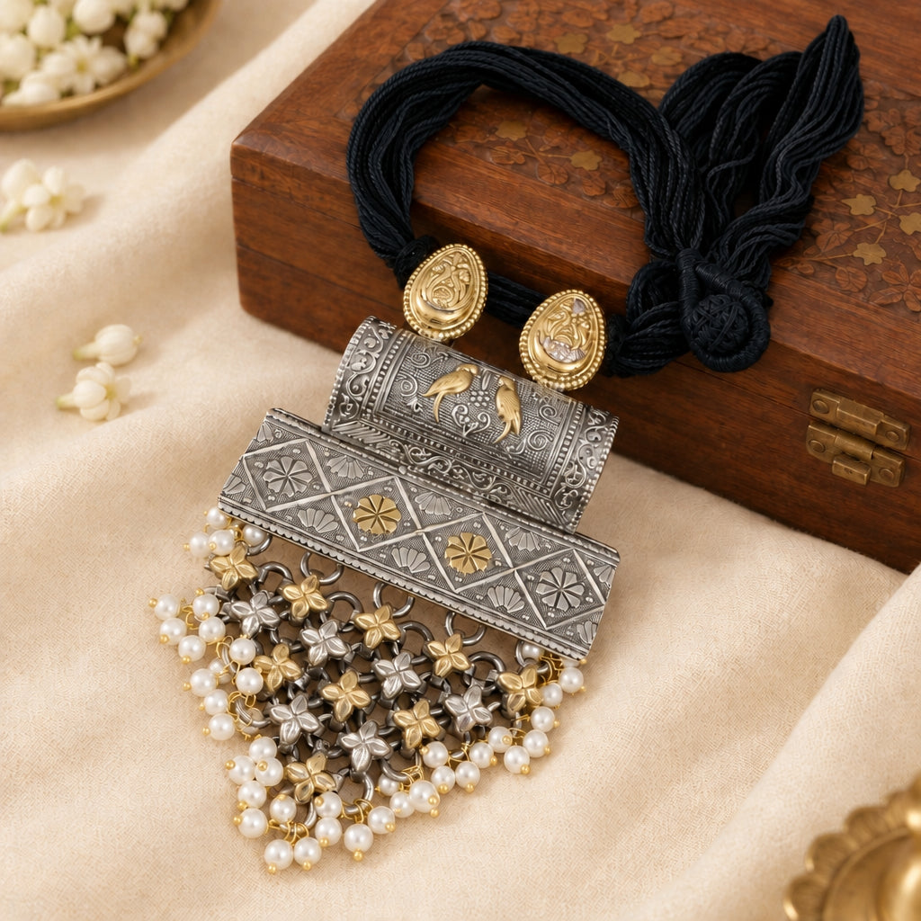 Dual tone Navratri Brass