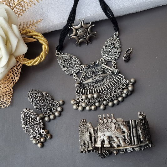 Navratri Jewellery Combo Set