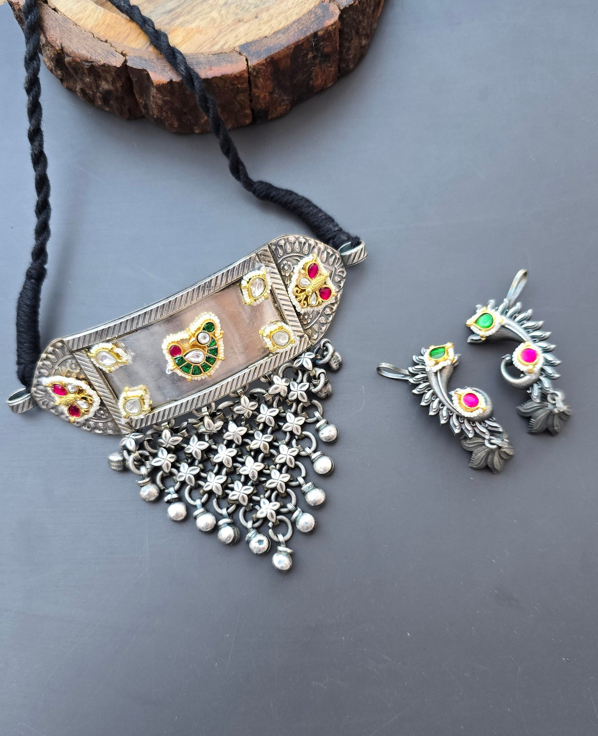 Pachi Kundan Hasli Choker Set