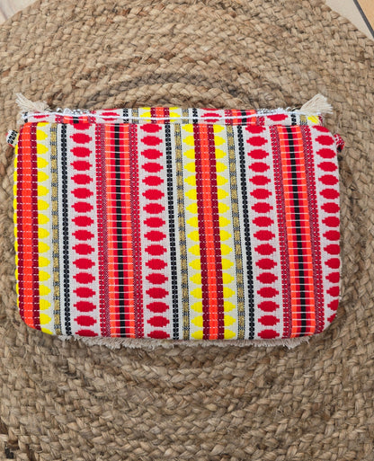 Red Yellow Boho Bag