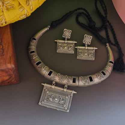 Brass Hasli Set