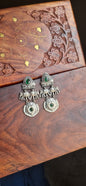 Elephant Silver Replica Earrings