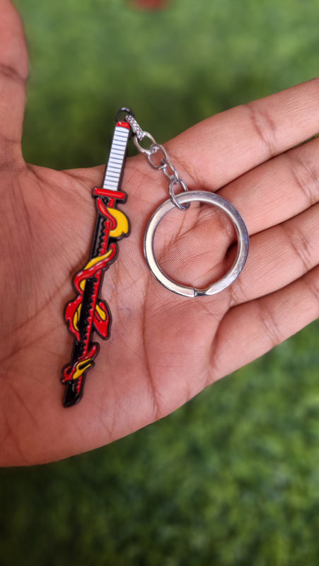 Demon slayer Sword Keychain