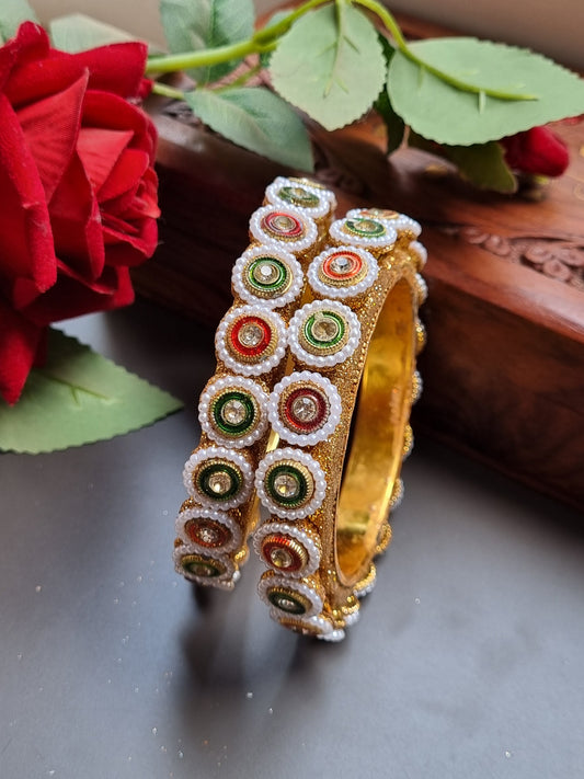 Bridal Rajwada Bangle - Pacheli