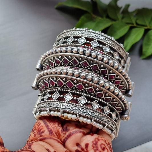 Brass stack Set of 4