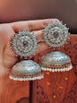 Gustaakh Ishq Brass Jhumka - Bahara Collection