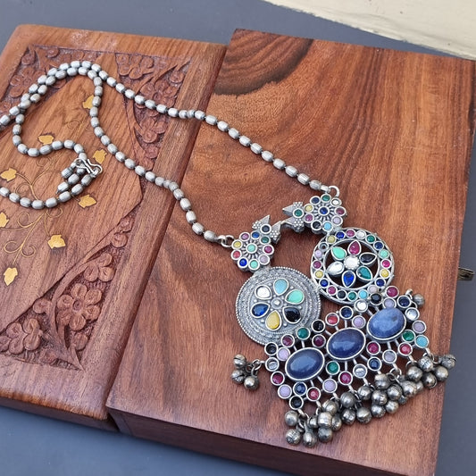 Fusion Brass Long necklace