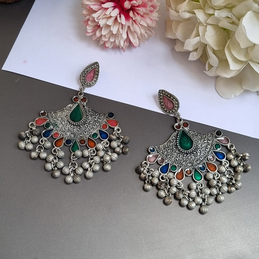 Afghani Enamel earrings