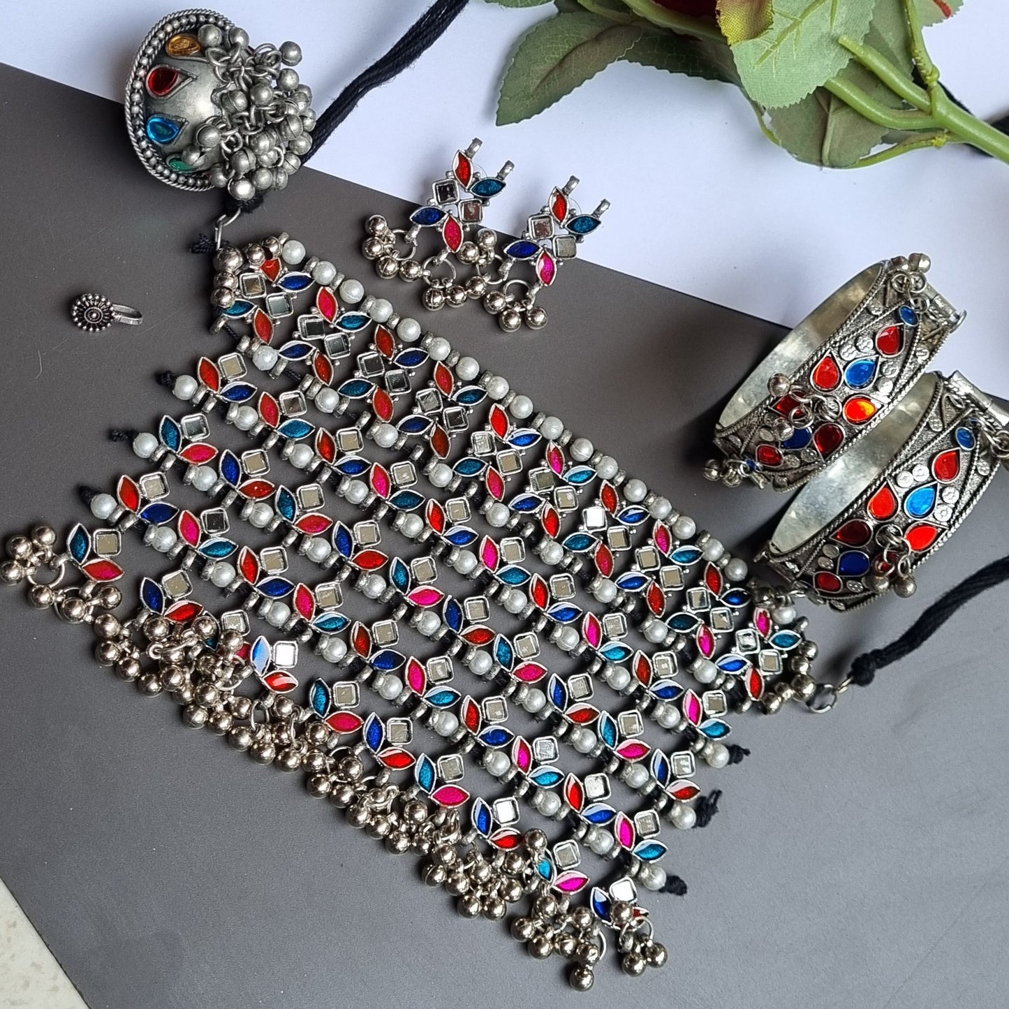 Navratri Jewellery Combo Set