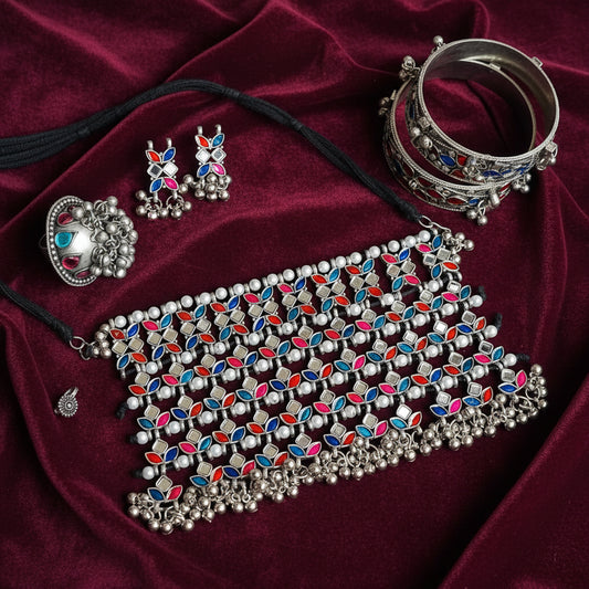 Navratri Jewellery Combo Set