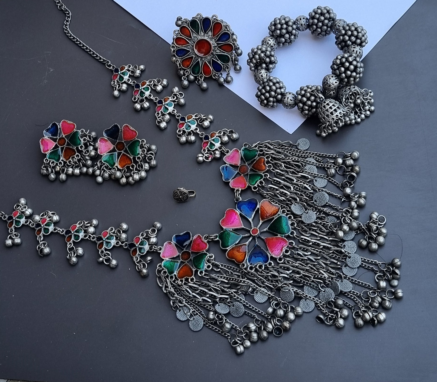 Navratri Jewellery Combo Set