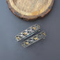 Dual tone Brass Kada- Pair Price
