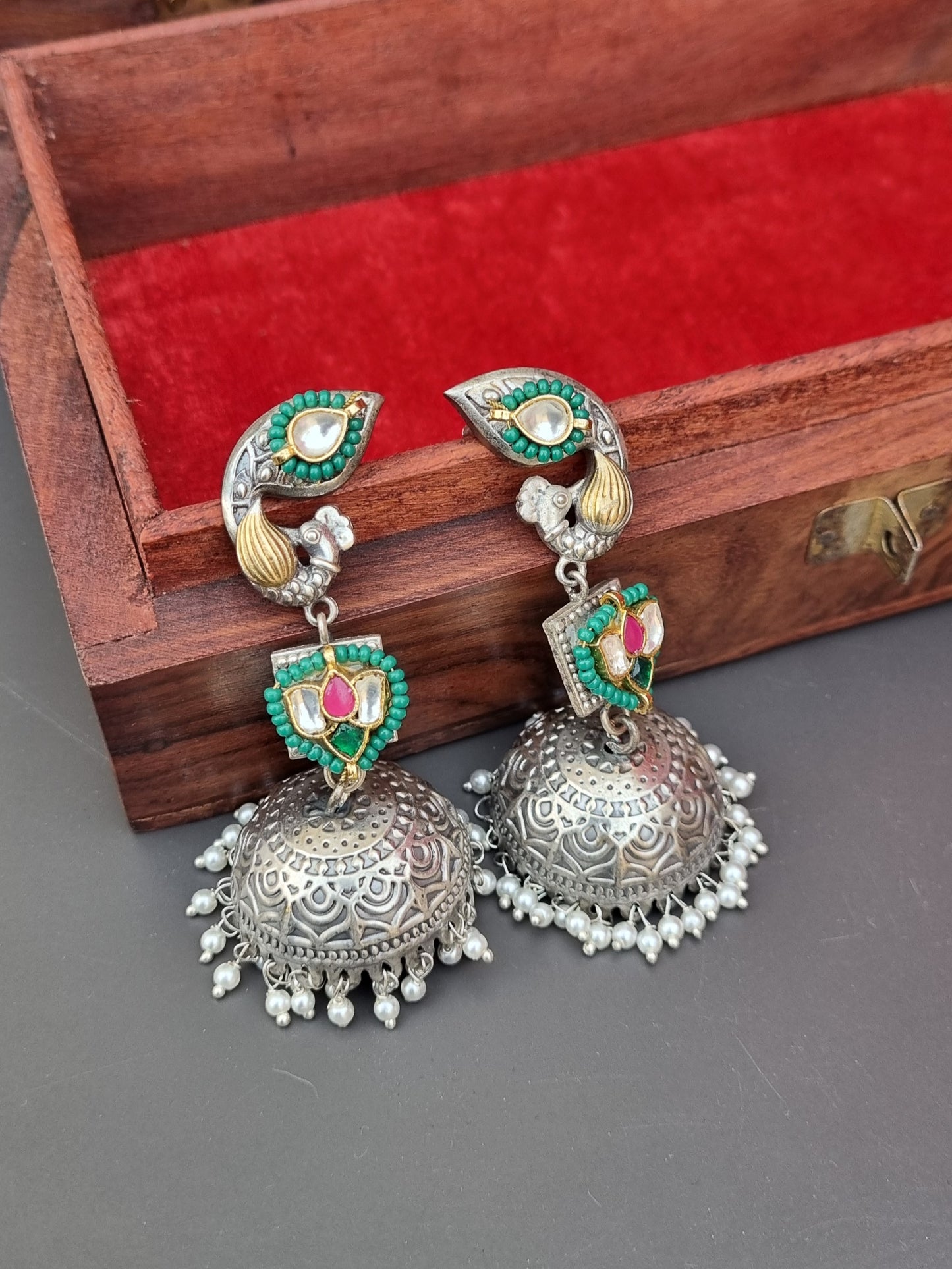 Alina Pachi Statement Jhumka