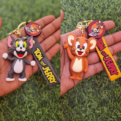 Tom and Jerry Mini Character Keychain