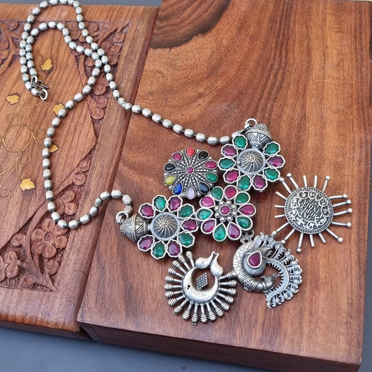 Fusion Brass Long necklace