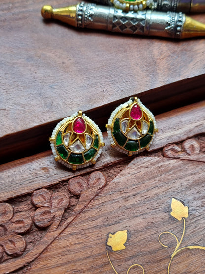 Fusion dual tone Pachi Hasli Set- Brass