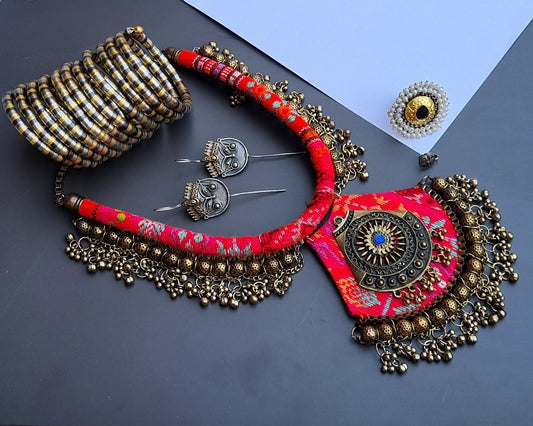 Navratri Jewellery Combo Set