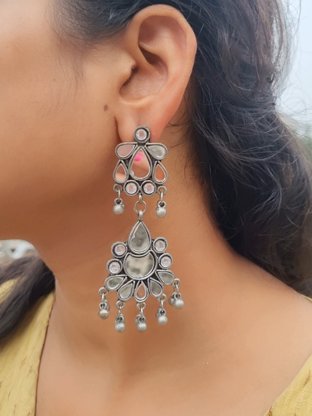 Afghani Glass earrings