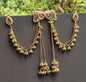 Pachi Golden Kashmiri Earrings